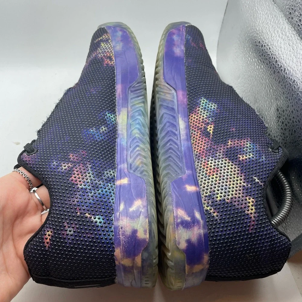 NOBULL Black and Purple Athletic Shoes - Picture 8 of 9
